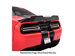V1R Wicker Bill Rear Spoiler Add-On; Urban Camo Vinyl (15-23 Challenger, Excluding Widebody)
