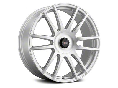 Voxx Pisa Silver Wheel; 18x8.5 (08-23 RWD Challenger w/o Brembo, Excluding Widebody)
