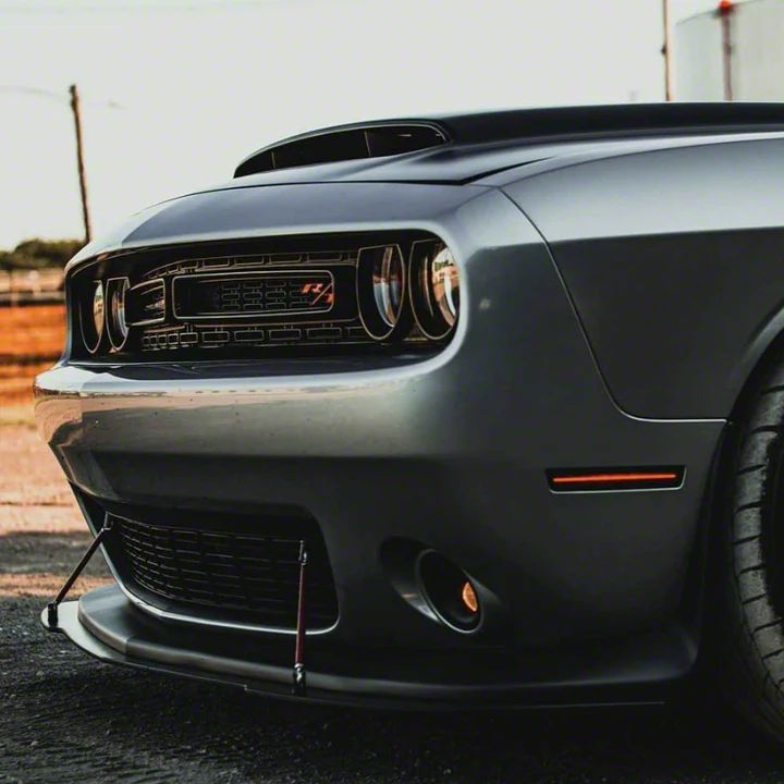 Challenger Skid Skirts with Front and Rear Splitter Extensions (1523