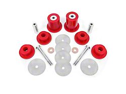 BMR Differential Mount Housing Bushing Kit; Polyurethane; Red (15-23 Challenger)