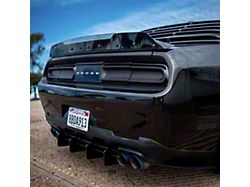 Wicker Bill without Camera and SRT/Hellcat Decal Cutout; Standard (08-14 Challenger w/ OEM Spoiler; 15-23 Challenger Scat Pack, SRT & R/T w/o Redeye Spoiler)