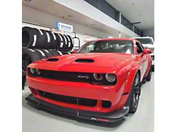 2.50-Inch Lip Front Splitter Extension; 1/4-Inch Thick (18-23 Challenger Widebody)
