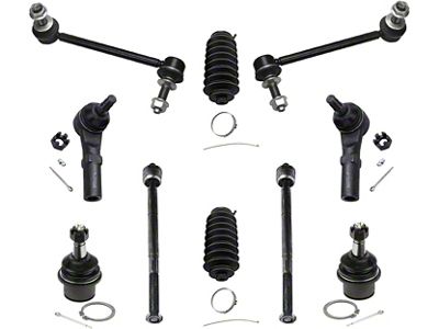 Front Sway Bar Links with Lower Ball Joints and Tie Rods (11-14 RWD Charger; 15-19 6.2L HEMI Charger)