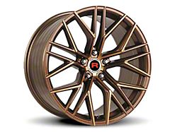 Rennen Flowtech FT12 Bronze Tint Wheel; 20x9 (08-23 RWD Challenger, Excluding Widebody)