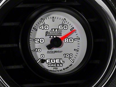 Auto Meter Phantom II Fuel Pressure Gauge; Electrical (Universal; Some Adaptation May Be Required)