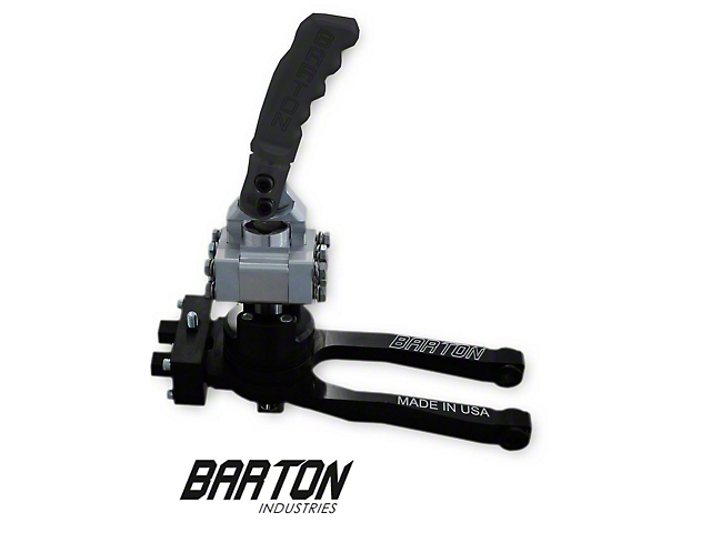 Barton Short Throw Shifter with Black Pistol Grip Handle; TR-6060 (09-23 V8 HEMI Challenger)