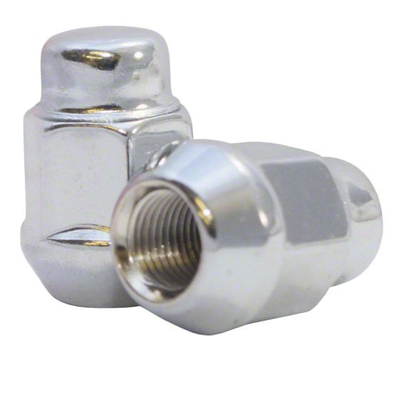 Chrome Lug Nut Kit; 14mm x 1.5; Set of 20 (06-23 Charger)