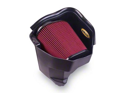 Airaid Cold Air Dam Intake with Red SynthaFlow Oiled Filter (11-23 6.4L HEMI Charger w/o Shaker Hood)