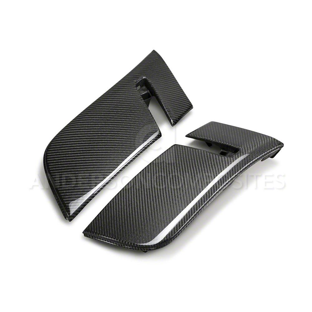 Anderson Composites Challenger Front Fender Flare Extensions; Carbon ...