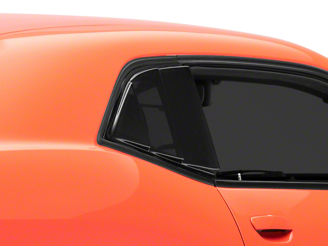 Quarter Window Covers; Smoked (08-23 Challenger)
