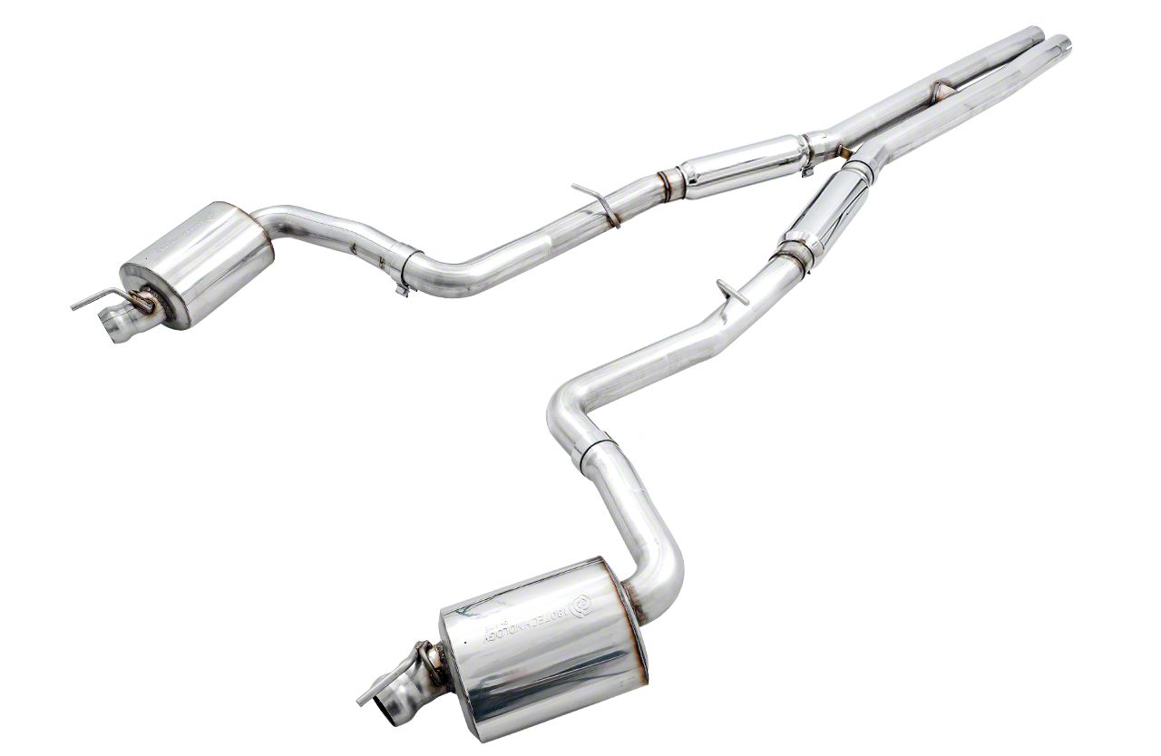 Awe Challenger Touring Edition Cat-back Exhaust; Resonated 3015-11052 