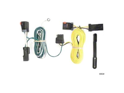4-Way Flat Output Hitch Wiring Harness (06-10 Charger)