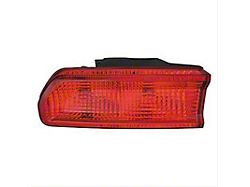 Replacement Outer Tail Light; Chrome Housing; Red Lens; Driver Side (08-14 Challenger)