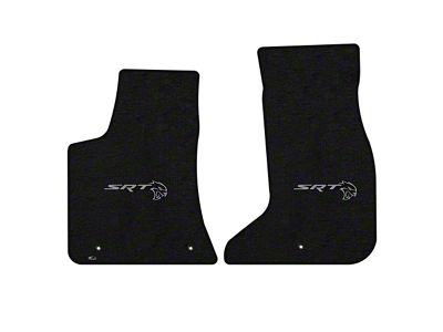 REDEYE Logo Dodge Challenger SRT HELLCAT Floor Mats 2PC Premium 32oz Up-Grade