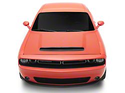 Demon Style Hood with Air Vent Scoop; Unpainted (08-23 Challenger)