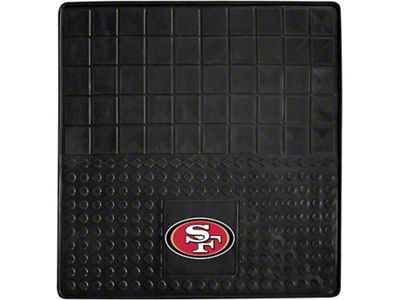 Molded Trunk Mat with San Francisco 49ers Logo (Universal; Some Adaptation May Be Required)