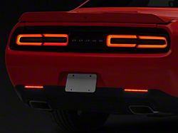 Raxiom Axial Series LED Rear Bumper Reflector Lamps; Smoked (15-23 Challenger)