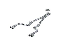 MBRP Armor Lite Cat-Back Exhaust with Polished Tips; Race Version (17-23 5.7L HEMI Challenger)