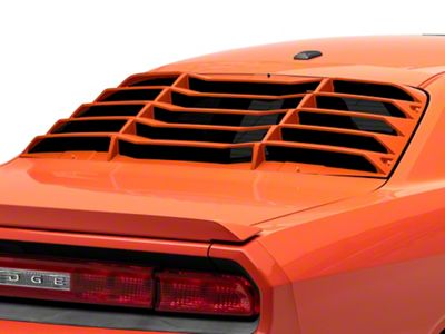 2008-2023 Dodge Challenger Louvers - Rear Window| AmericanMuscle