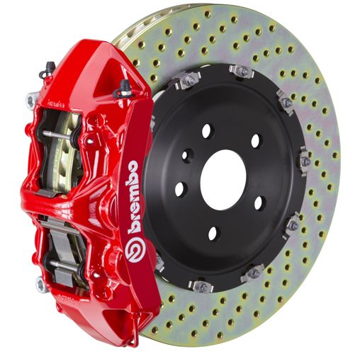 Brembo Challenger GT Series 6-Piston Front Big Brake Kit with 15-Inch 2 ...