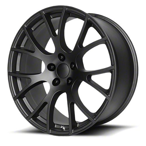 Charger PR161 Matte Black Wheel; 20x9 (06-10 RWD Charger) - Free Shipping