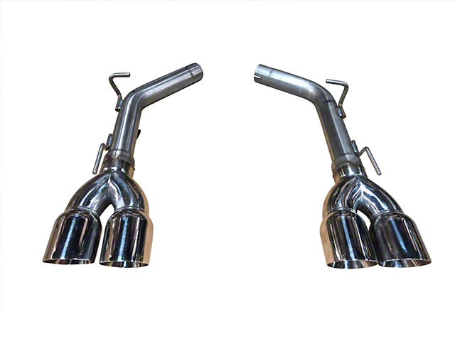 MRT Street Race Axle-Back Exhaust with Polished Tips (15-23 3.6L Challenger)
