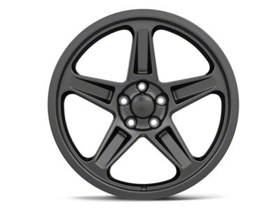 SRT Demon Style Satin Black Wheel; 20x9.5 (06-10 RWD Charger)