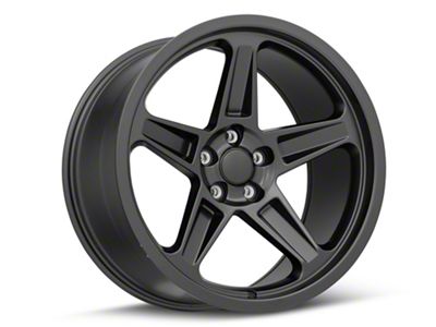 SRT Demon Style Satin Black Wheel; Rear Only; 20x10.5 (06-10 RWD Charger)