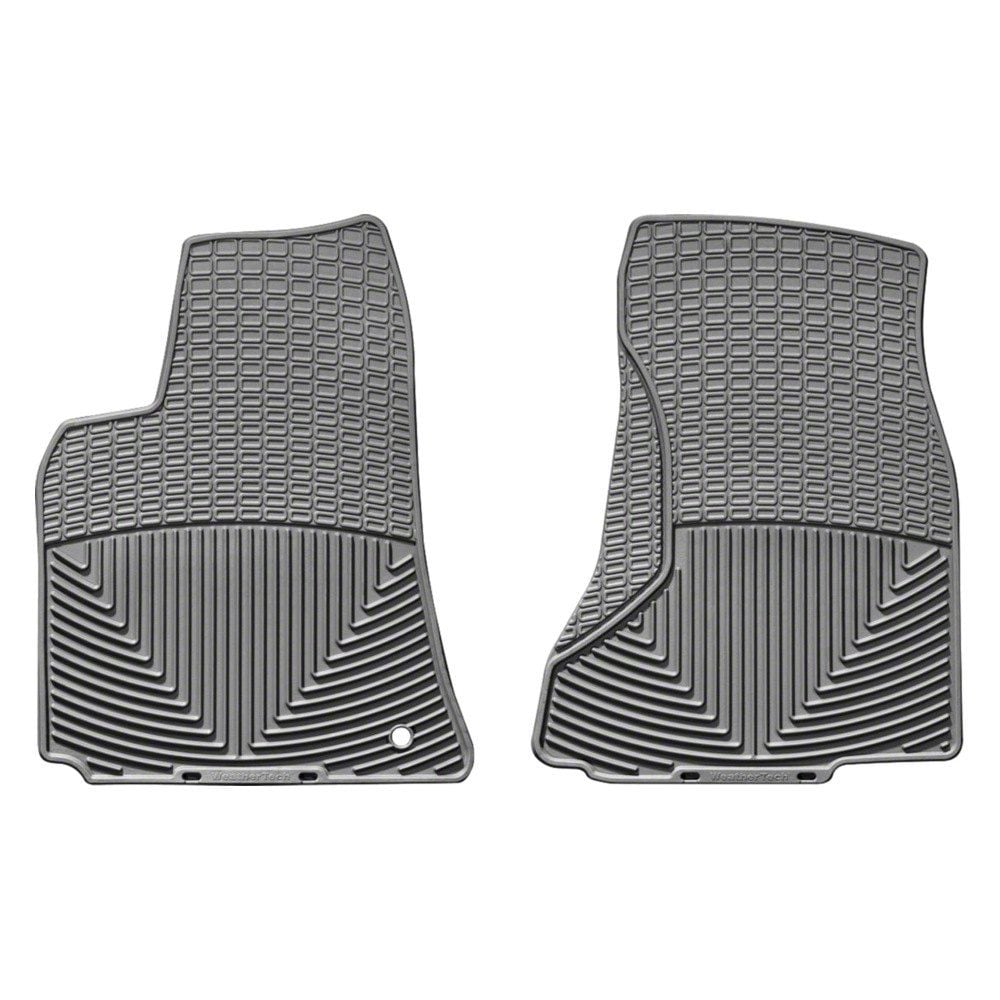 Weathertech Charger All Weather Front Rubber Floor Mats; Gray W69GR (06