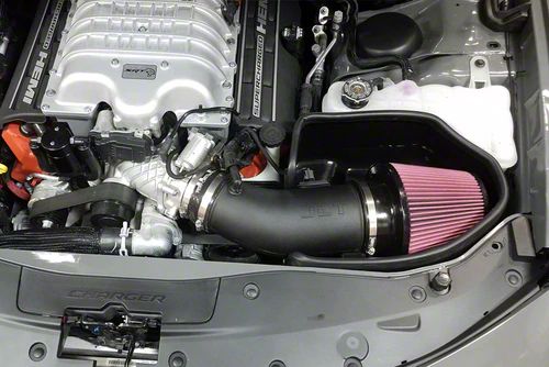 JLT Cold Air Intake with Red Oiled Filter (15-20 Charger SRT Hellcat)