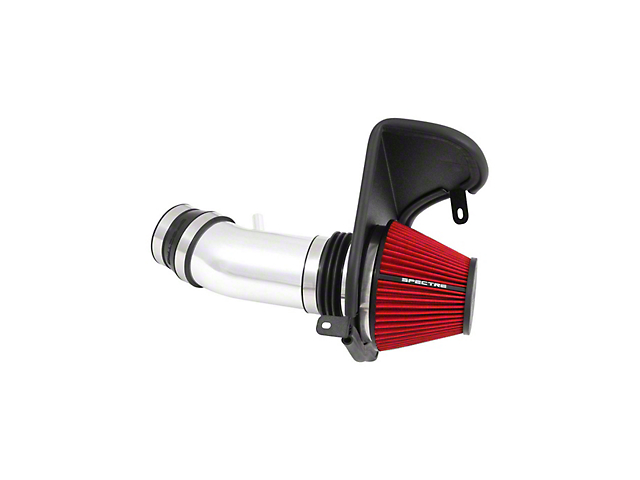 Spectre Performance Cold Air Intake; Polished (12-23 6.4L HEMI Charger w/o Shaker Hood)