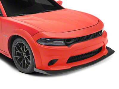 Demon Full Widebody Fender Flares Fenders with Side Skirts and Chin Splitter; Unpainted (15-23 Charger)