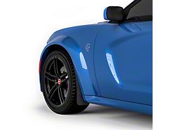 Mud Flaps; Front; Matte Black (20-23 Charger Widebody)
