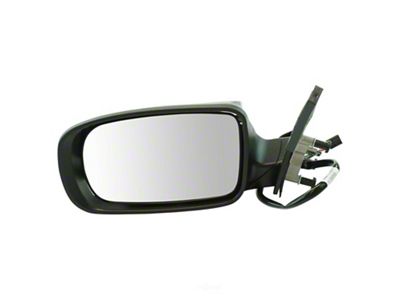 Powered Heated Manual-Folding Mirror; Driver Side (11-18 Charger)
