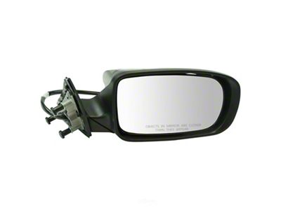 Powered Heated Manual-Folding Mirror; Passenger Side (11-18 Charger)