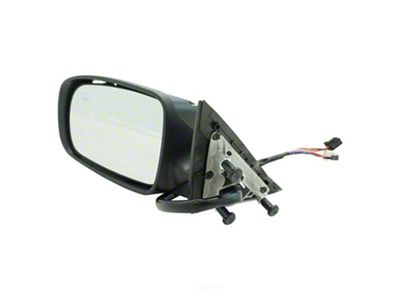 Powered Heated Memory Manual-Folding Mirror; Driver Side (11-16 Charger)
