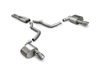 Corsa Performance Xtreme Cat-Back Exhaust with Polished Tips (06-10 6.1L HEMI Charger)