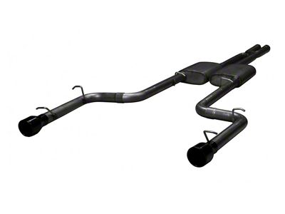 Pypes Violator Cat-Back Exhaust with Black Tips (06-10 5.7L HEMI Charger)