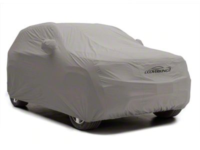 Coverking Autobody Armor Car Cover without Roof Antenna Pocket; Gray (06-10 Charger w/ Rear Spoiler)