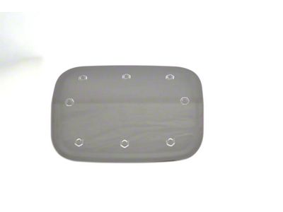 Fuel Tank Access Cover; Chrome (15-20 Charger)