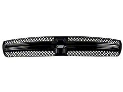 Grille Overlay; Gloss Black (15-18 Charger SE, R/T; 15-23 Charger SXT)