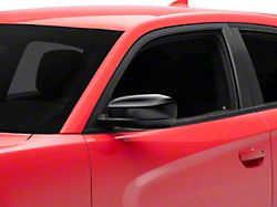 Mirror Covers; Gloss Black (11-23 Charger)
