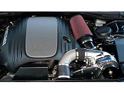 Procharger High Output Intercooled Supercharger Tuner Kit with P-1SC-1; Satin Finish (06-10 5.7L HEMI Charger)