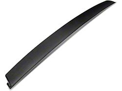 Rear Window Roof Spoiler; Carbon Fiber (15-23 Charger)