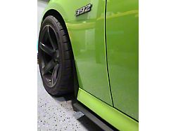 Carbon Fiber Mud Guards; High Gloss Finish (15-23 Charger R/T, SRT, Excluding Widebody)