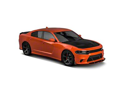 Full Aero Package; Textured Black (15-23 Charger R/T, SE, SXT)