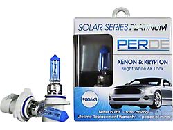 Perde Solar Series Platinum Xenon-Enhanced Halogen Fog Light Bulbs; 9006XS (06-10 Charger)