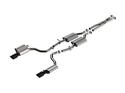 Borla ATAK Cat-Back Exhaust with Black Chrome Tips (19-23 3.6L RWD Charger)