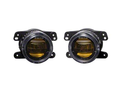 Diode Dynamics Elite Series Type M LED Fog Lights; Yellow (11-14 Charger)