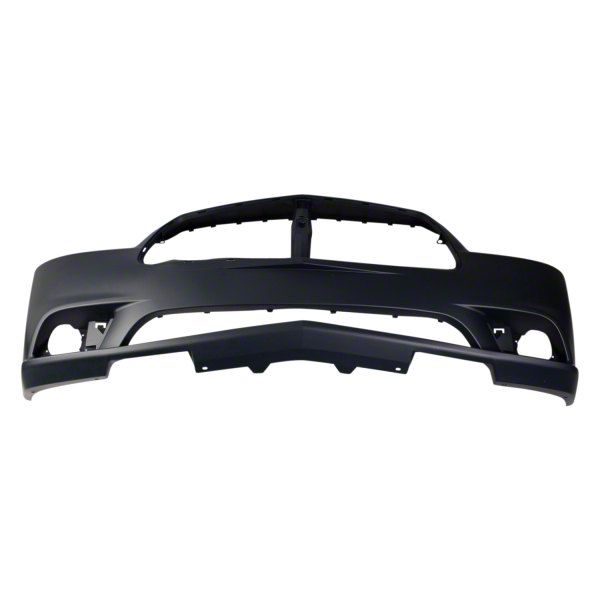 Charger Front Bumper; Black (11-14 Charger w/o Adaptive Cruise Control ...